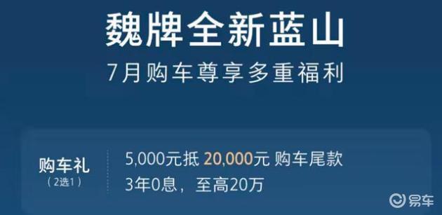 长城发力了,宣布魏牌全新蓝山降价1.5万元,值得入手吗?