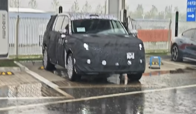 奶爸车?小米代号“昆仑”的增程SUV谍照曝光