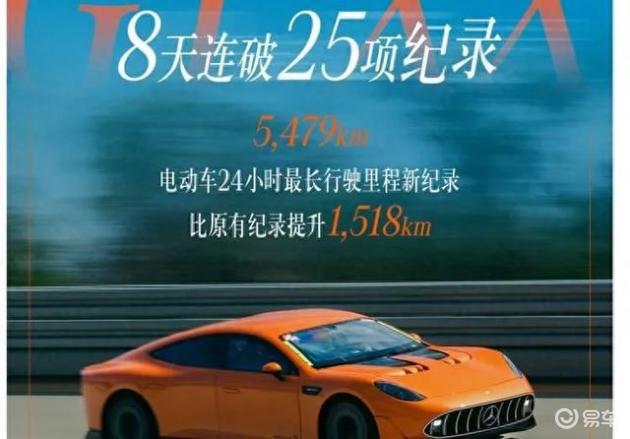 奔驰AMG GT XX在耐力赛中创惊人新高，引发热议