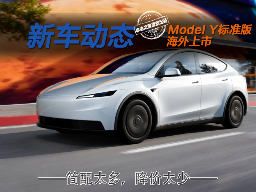 简配太多降价太少!Model Y标准版来国内卖得动吗?