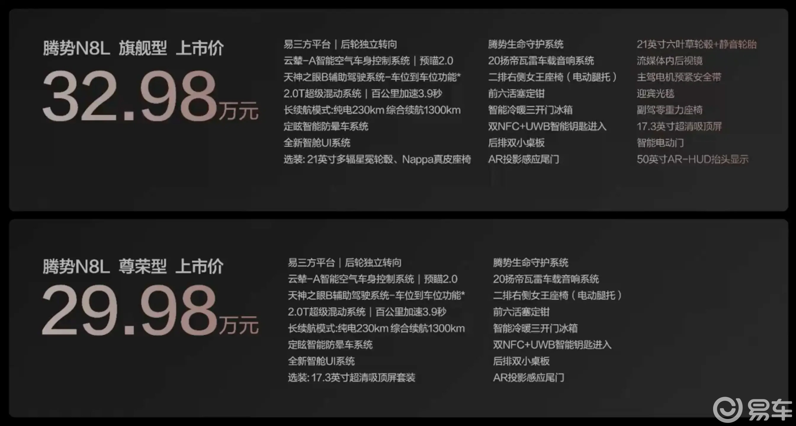 腾势N8L是全尺寸SUV的标准答案