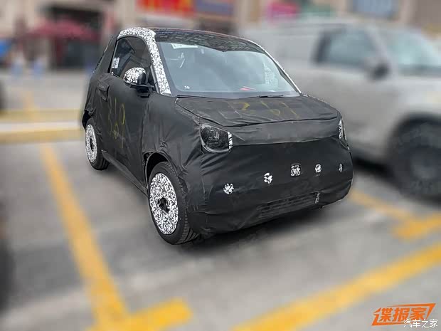 纯电微型车/续航里程约400公里 smart精灵#2号国内谍照曝光